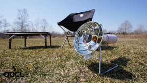 [Convenient for all seasons in Hokkaido] FORE WINDS&#39;s first outdoor heater FORE WINDS OUTDOOR HEATER is light and small, so you can feel safe.
