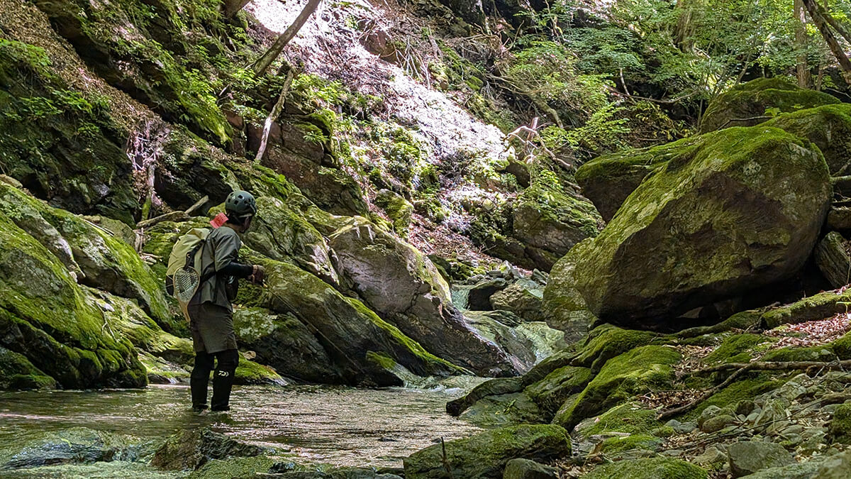[June Event Report] We all made our debut in the mountain stream fishing!
