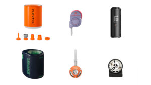 [Lightweight? Wind-powered? Quiet?] A small electric pump for air mattresses is interesting